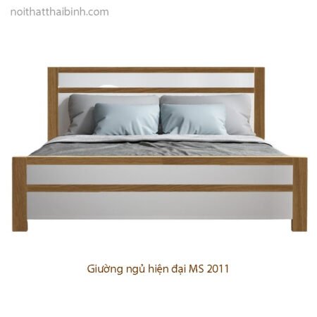 Giường ngủ hiện đại sang trọng MS 2011