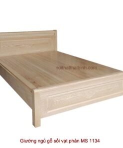 Giường ngủ gỗ tự nhiên vạt phản MS 1134 Giá bán = 9.000.000 đ
