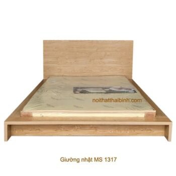 Giường kiểu nhật MS 1317 Giá bán= 6.000.000đ giảm còn= 5.000.000đ