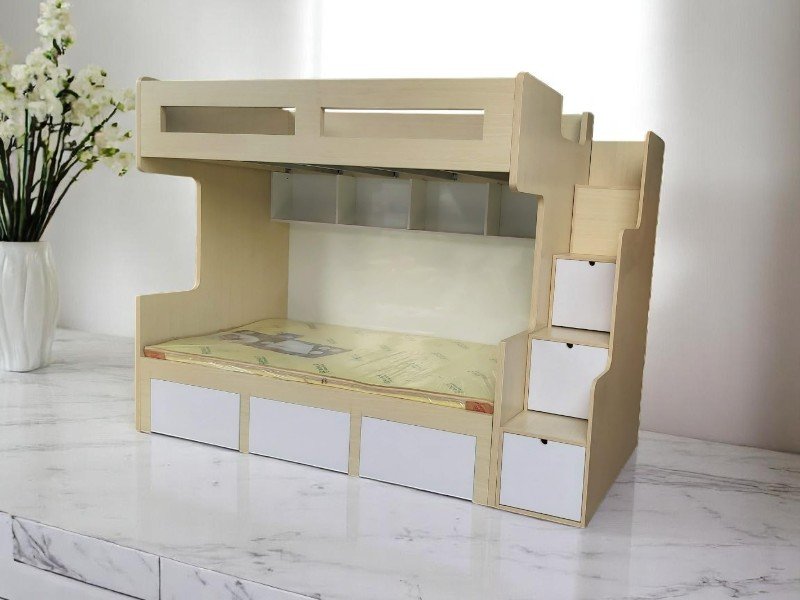 7 mẫu giường tầng cho bé siêu dễ thương