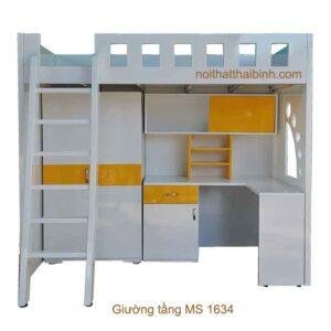Giường tầng MS 1634 Giá bán= 15,500,000đ giảm còn= 12,500,000đ