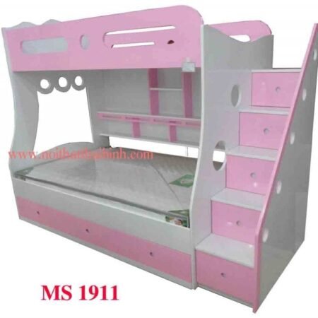 Giường tầng MS 1911 Size : giường 1m2 tầng 0m9   Giá : 11.500.000
