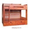Giường 2 tầng gỗ cao su MS 2492