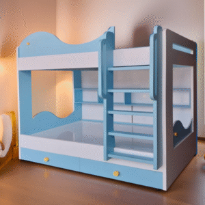 Giường Tầng Cho Bé Cao Cấp MS 3199