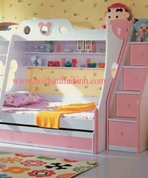 Giường tầng MS 6237 Size : giường 1m2 tầng 0m9   Giá : 13.500.000đ
