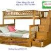 Giường tầng gỗ tự nhiên MS : 8105 - Giá : 17.500.000đ