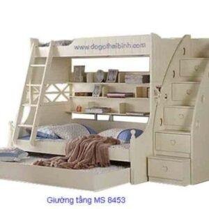 Giường tầng MS 8453 Size : giường 1m2 tầng 0m9   Giá : 13.800.000đ