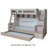 Giường ngủ hai tầng MS 1145
