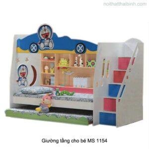 Giường tầng cho bé Doremon MS 1154 Giá bán = 15.500.000đ giảm còn = 14.500.000đ