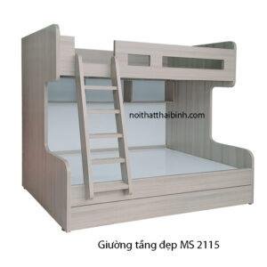 Giường tầng đẹp 1m4 MS 2115