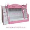 Giường tầng đẹp cho bé màu hồng MS 1782