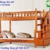 Giường tầng gỗ tự nhiên MS : 8227 Giá : 1m2 - 0m90 = 16.500.000