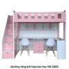 Giường tầng kết hợp bàn học cho bé MS 2885