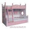Giường tầng màu hồng cho bé gái MS 2093 14 Giường tầng màu hồng cho bé gái MS 2093
