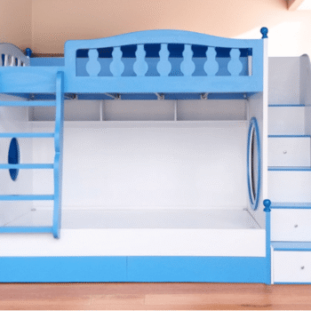 Giường tầng mdf MS 3204 Giường tầng mdf MS 3204