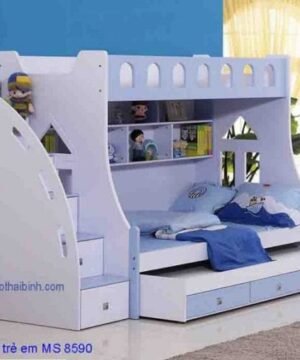 Giường tầng MS 8590 Size : giường 1m2 tầng 0m9   Giá : 14,200,000đ