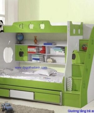 Giường tầng MS 8670 Size : giường 1m2 tầng 0m9   Giá : 13.800.000