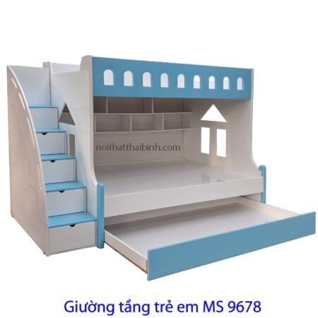 Giường tầng trẻ em MS 9678 Giá = 13.800.000đ