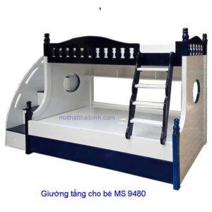 Giường tầng cho bé yêu MS 9480 Giá = 13.500.000đ