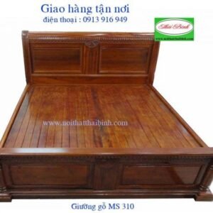 Giường gỗ hương   MS : 310  Giá : 1m6= 19.000.000