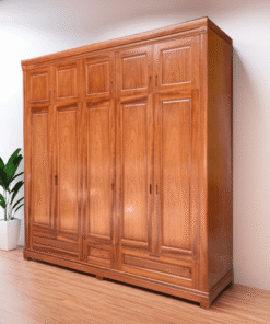 Tủ quần áo 5 cánh 2 tầng MS 3182