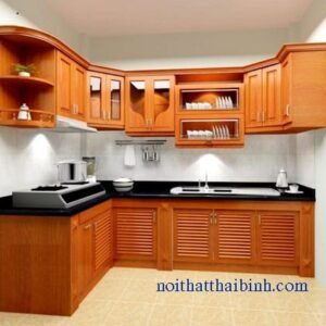 TỦ BẾP GỖ MS : 1170 - GIÁ : 4.700.000md