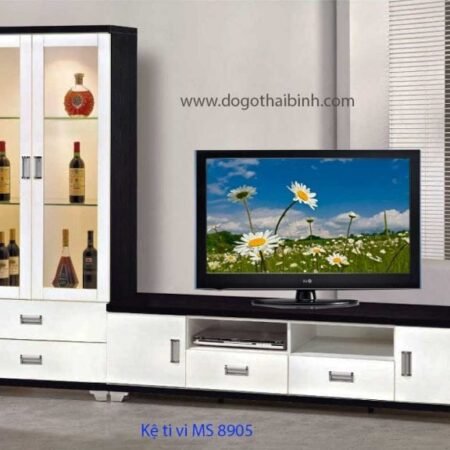 Kệ ti vi  MS 8905 Size bộ : tủ 0m8 - kệ ti vi 1m6 Giá : 8.400.000