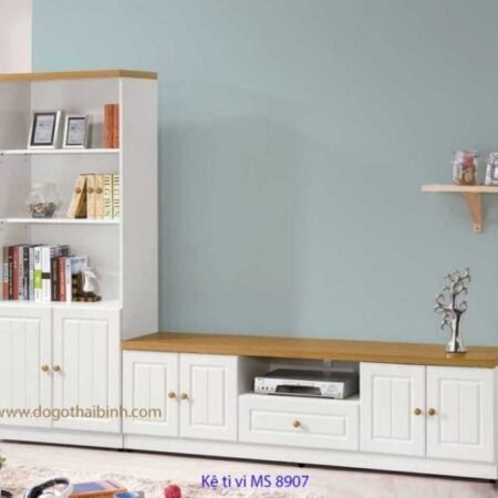 Kệ ti vi  MS 8907 Size bộ : tủ 0m8 - kệ ti vi 1m8 Giá : 9.116.000