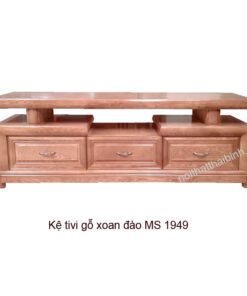 Kệ tivi gỗ xoan đào MS 1949
