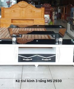 Kệ tivi kính cường lực 3 tầng MS 2930