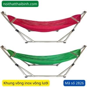 Bộ khung võng inox ống lớn phi 32 MS 2826 | GIAO HỎA TỐC TPHCM