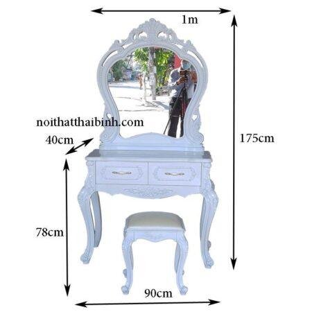 Bàn trang điểm cao cấp đẹp MS 2512