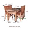 Bộ bàn ăn gỗ xoan đào 6 ghế MS 2433 - Hình ảnh 5