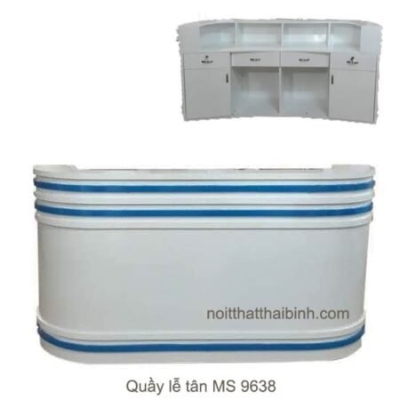 Quầy lễ tân MS 9638 Giá 2m0 = 7.000.000