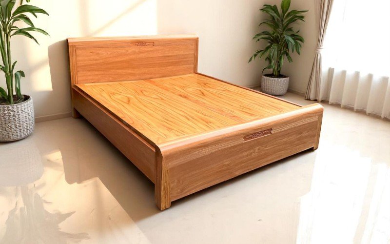 lý do nên chọn giường gỗ thay vì giường kim loại