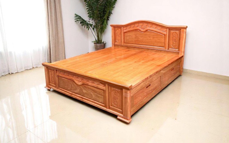 lý do nên chọn giường gỗ thay vì giường kim loại