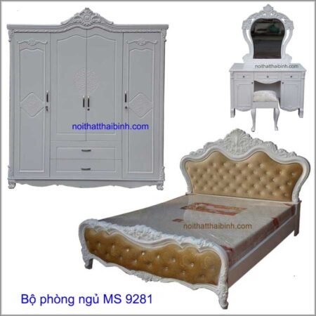 Bộ phòng ngủ cao cấp MS 9281 Giá bộ = 30.500.000