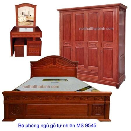 Nội thất phòng ngủ gỗ MS 9545 Giá bộ =32.200.000