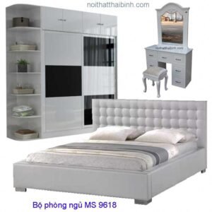 Bộ nội thất phòng ngủ hiện đại MS 9618 Giá bộ = 30.200.000