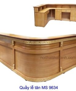 Quầy lễ tân góc MS 9634