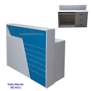 Quầy tiếp tân MS 9472 Giá 1m2 = 4.500.000
