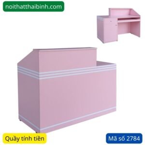 Quầy tính tiền đẹp 1m2 MS 2784