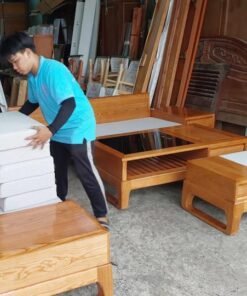 Sofa gỗ hiện đại MS 2898