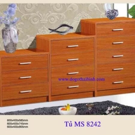 Tủ hộc kéo MS 8242 Giá : tủ 3 hộc = 1.400.000        Tủ 4 hộc = 1.800 Tủ 5 hộc = 2.300