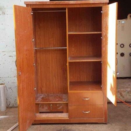 Tủ áo gỗ phủ vân gỗ xoan đào MS : 8997