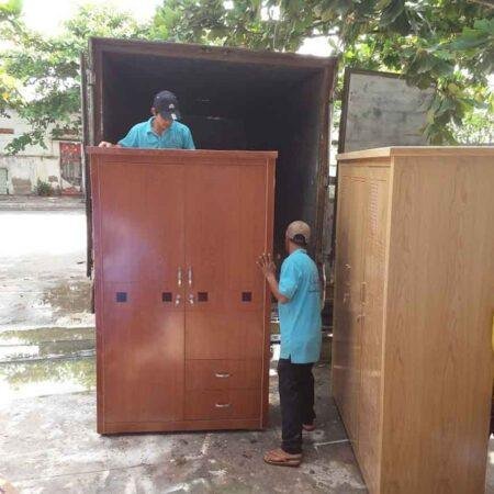 Tủ áo gỗ phủ vân gỗ xoan đào MS : 8997