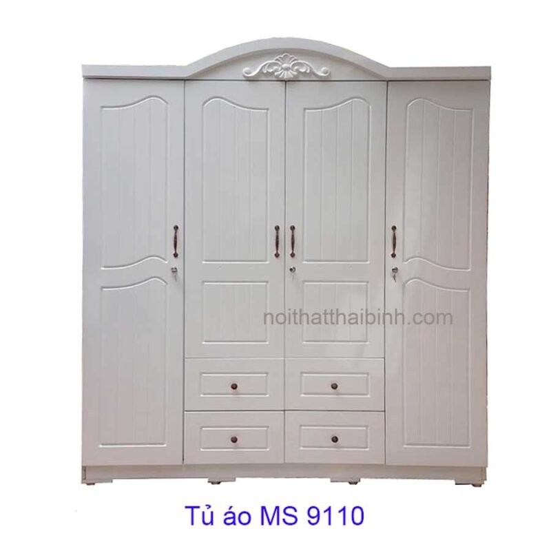 Tủ áo MS 9110 size 2m0 x 2m2 Giá : 9.500.000