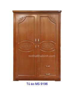 Tủ áo phủ vân gỗ MS 9196 Giá 1m0 = 5.000.000đ