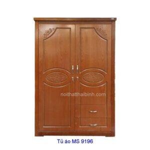 Tủ áo phủ vân gỗ MS 9196 Giá 1m0 = 5.000.000đ