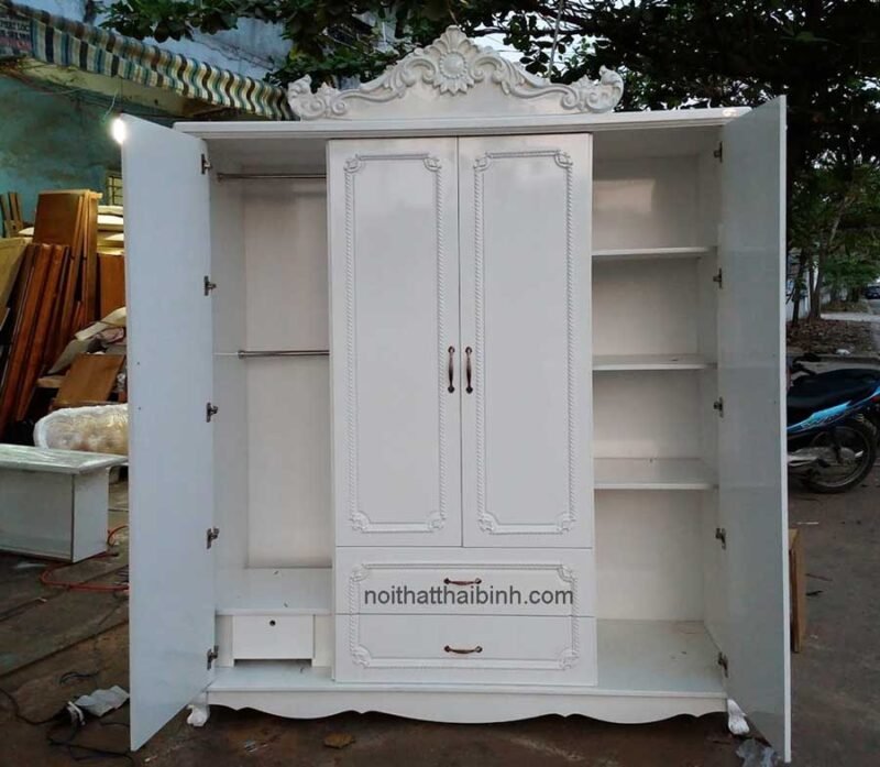 Tủ áo cao cấp MS 9127 Giá 1m8 : 10.000.000 - Ảnh 4
